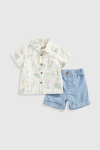 Load image into Gallery viewer, Mothercare Llama Shirt and Shorts Set