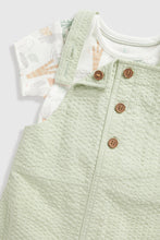 Load image into Gallery viewer, Mothercare Llama Bibshorts and Bodysuit Set