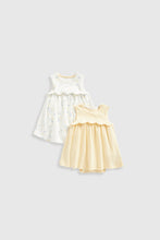 Load image into Gallery viewer, Mothercare Romper Dresses - 2 Pack
