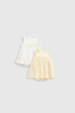 Load image into Gallery viewer, Mothercare Romper Dresses - 2 Pack
