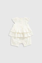Load image into Gallery viewer, Mothercare Broderie Romper