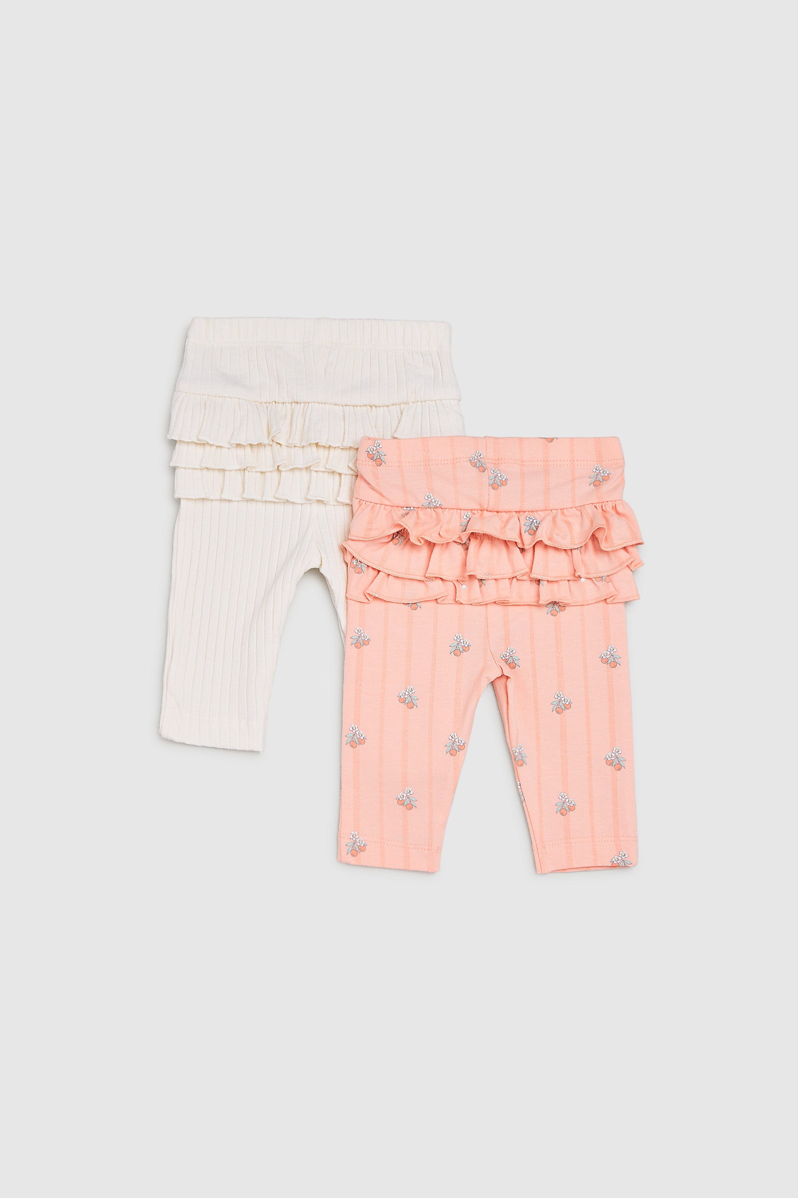 Mothercare Orchard Frill Leggings - 2 Pack