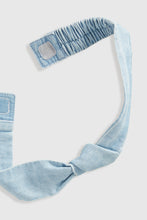Load image into Gallery viewer, Mothercare Denim Dress, Headband and Knickers