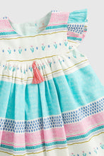 Load image into Gallery viewer, Mothercare Striped Dress and Knickers Set