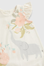 Load image into Gallery viewer, Mothercare Elephant Rompers - 2 Pack