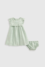 Load image into Gallery viewer, Mothercare Floral Woven Dress and Knickers Set