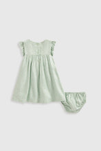 Load image into Gallery viewer, Mothercare Floral Woven Dress and Knickers Set