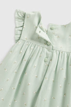 Load image into Gallery viewer, Mothercare Floral Woven Dress and Knickers Set