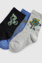 Load image into Gallery viewer, Mothercare Skater Socks - 3 Pack