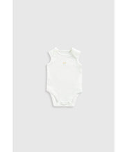 Load image into Gallery viewer, Mothercare Wild Flower Sleeveless Bodysuits - 5 Pack