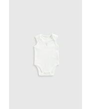 Load image into Gallery viewer, Mothercare Wild Flower Sleeveless Bodysuits - 5 Pack