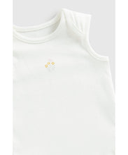 Load image into Gallery viewer, Mothercare Wild Flower Sleeveless Bodysuits - 5 Pack