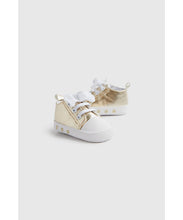 Load image into Gallery viewer, Mothercare Gold Pram Trainers
