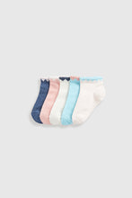 Load image into Gallery viewer, Mothercare Trainer Socks - 5 Pack