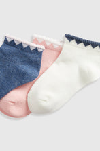 Load image into Gallery viewer, Mothercare Trainer Socks - 5 Pack