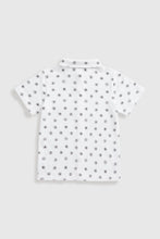 Load image into Gallery viewer, Mothercare Pique Short-Sleeved Shirt