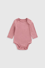 Load image into Gallery viewer, Mothercare My First Long Sleeved Bodysuits - 5 Pack
