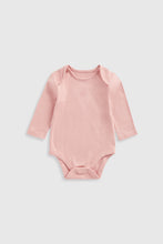 Load image into Gallery viewer, Mothercare My First Long Sleeved Bodysuits - 5 Pack