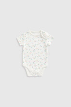 Load image into Gallery viewer, Mothercare Garden Bunny Short-Sleeved Bodysuits - 5 Pack