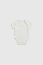 Load image into Gallery viewer, Mothercare Bunny Short-Sleeved Bodysuits - 5 Pack