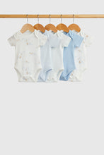 Load image into Gallery viewer, Mothercare My First Short-Sleeved Bodysuits - 5 Pack