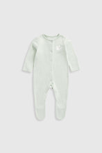 Load image into Gallery viewer, Mothercare Swan Baby Sleepsuits - 3 Pack