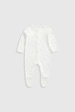 Load image into Gallery viewer, Mothercare Swan Baby Sleepsuits - 3 Pack