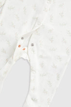 Load image into Gallery viewer, Mothercare Swan Baby Sleepsuits - 3 Pack