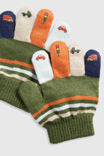 Load image into Gallery viewer, Mothercare Khaki Character Gloves