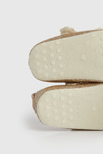 Load image into Gallery viewer, Mothercare Gold Glitter Pram Shoes