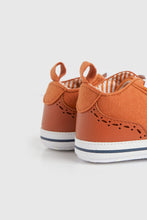Load image into Gallery viewer, Mothercare Brown Pram Shoes
