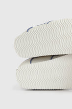 Load image into Gallery viewer, Mothercare Blue and White First Walker Trainers