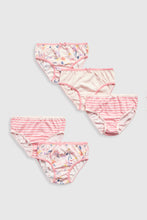 Load image into Gallery viewer, Mothercare Coral Briefs - 5 Pack