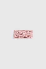Load image into Gallery viewer, Mothercare Pink Knitted Baby Headband