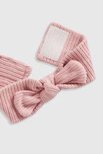 Load image into Gallery viewer, Mothercare Pink Knitted Baby Headband