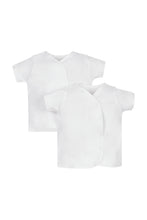 Load image into Gallery viewer, Mothercare My First Short Sleeve Wrap Vests - 2 Pack