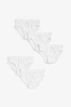 Load image into Gallery viewer, Mothercare White Briefs - 5 Pack