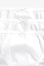 Load image into Gallery viewer, Mothercare White Briefs - 5 Pack