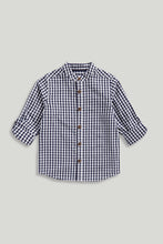 Load image into Gallery viewer, Mothercare Gingham Grandad Shirt