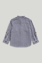 Load image into Gallery viewer, Mothercare Gingham Grandad Shirt