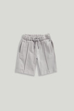 Load image into Gallery viewer, Mothercare Grey Pleated Jersey Shorts