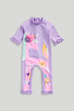 Load image into Gallery viewer, Mothercare Party Horse Sunsafe UPF50+ Suit