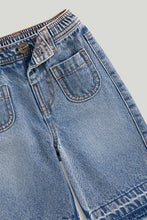 Load image into Gallery viewer, Mothercare Wide-Leg Denim Jeans
