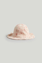 Load image into Gallery viewer, Mothercare Pink Floral UPF50+ Sun Hat