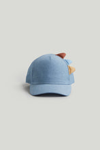 Load image into Gallery viewer, Mothercare Chambray Dinosaur Cap