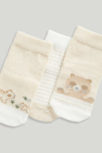 Load image into Gallery viewer, Mothercare Meerkat Baby Socks - 3 Pack