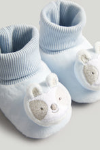 Load image into Gallery viewer, Mothercare Sloth Rattle Sock-Top Booties