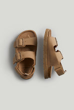 Load image into Gallery viewer, Mothercare Brown Buckled Sandals