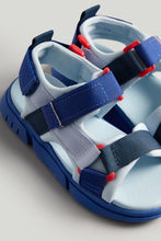 Load image into Gallery viewer, Mothercare Blue Trekker Sandals
