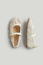 Load image into Gallery viewer, Mothercare Daisy Mesh Ballerina Shoes